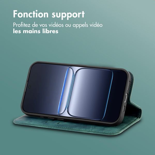 imoshion Étui de téléphone portefeuille Slim OnePlus Nord CE5 - Vert