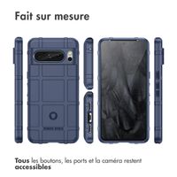imoshion Coque Rugged Shield Google Pixel 8 Pro - Bleu foncé