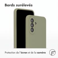Accezz Coque Liquid Silicone Samsung Galaxy A37 (5G) - Cooper Green