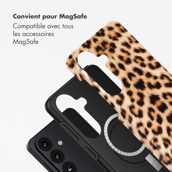 Selencia Coque arrière Vivid avec MagSafe Samsung Galaxy S26 - Wild Leo