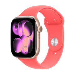 Apple Bracelet Sport Apple Watch | 38/40/41/42 mm - Taille S/M - Guava