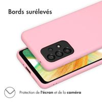 imoshion Coque Couleur Samsung Galaxy A33 - Rose