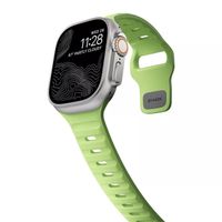 Nomad Bracelet Sport FKM Apple Watch Series 1 t/m 11 / SE / Ultra (44/45/46/49 mm) - Glow Green