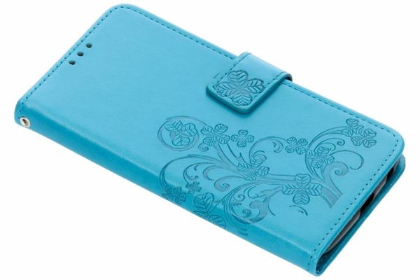 Etui de téléphone Fleurs de Trèfle Motorola Moto G6 Plus