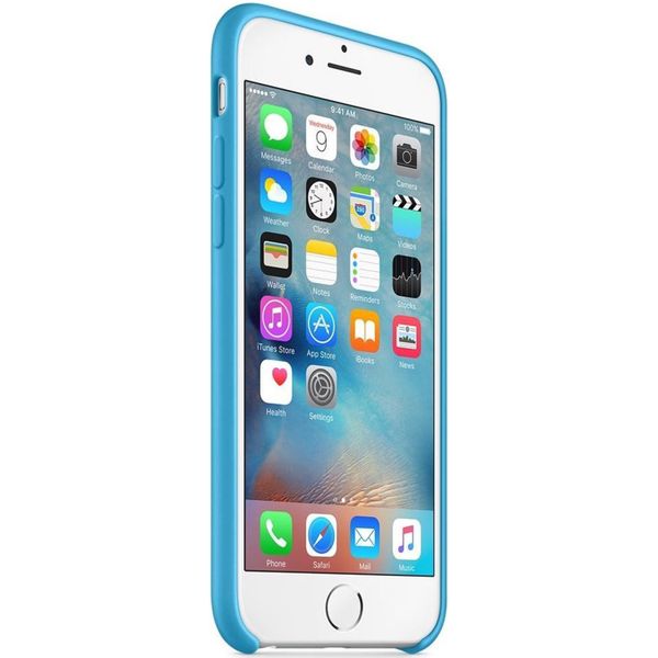 Apple Coque en silicone iPhone 6 / 6s - Bleu