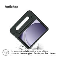 imoshion Coque kidsproof avec poignée Samsung Galaxy Tab A9 8.7 pouces - Noir