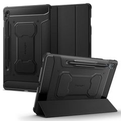 Spigen Coque tablette Rugged Armor Pro Samsung Galaxy Tab S10 Lite / S10 FE / S9 FE - Noir