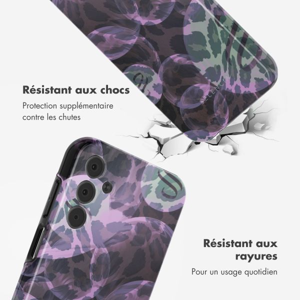 Selencia Coque arrière Vivid Samsung Galaxy A15 (5G) - Leo Bubble Green