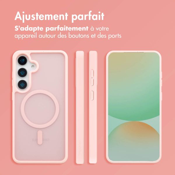 imoshion Coque Color Guard avec MagSafe Samsung Galaxy S25 Plus - Rose clair