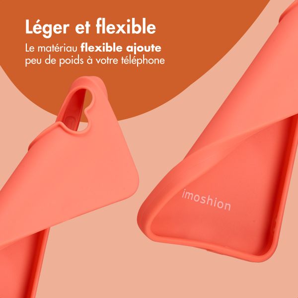 imoshion Coque Couleur Samsung Galaxy A17 - Apricot Crush Orange
