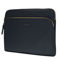 dbramante1928 ﻿Paris+ Sleeve - Pochette ordinateur 13 pouces - Cuir véritable - MacBook Pro / Air 13 pouces - Pacific Blue