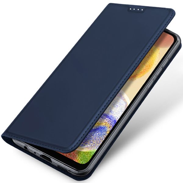 Dux Ducis Étui de téléphone Slim Samsung Galaxy A04 - Bleu foncé