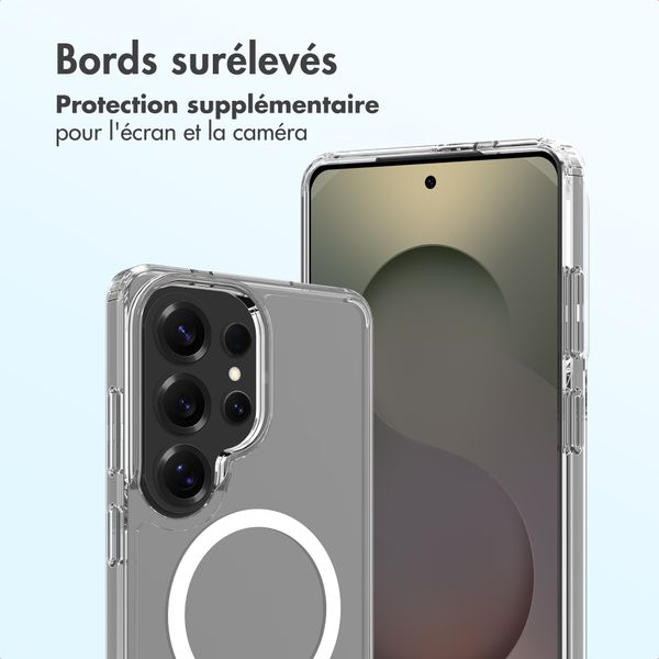 Accezz Coque arrière Xtreme Impact avec MagSafe Samsung Galaxy S26 Ultra - Transparent