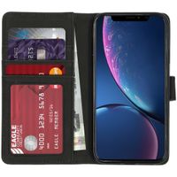 imoshion Étui de téléphone portefeuille Luxe iPhone Xr - Brun