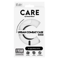 CARE by PanzerGlass Coque Urban Combat MagSafe Apple iPhone 16 Pro - Noir