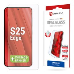 Displex Protection d'écran en verre trempé Real Glass Samsung Galaxy S25 Edge