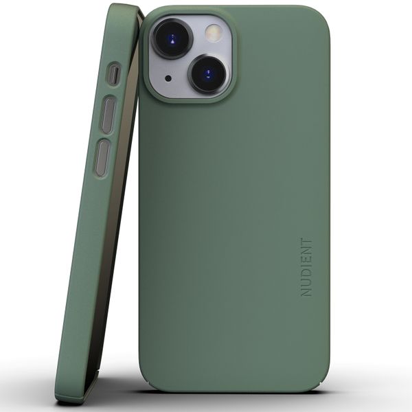 Nudient Coque Thin iPhone 13 Mini - Misty Green