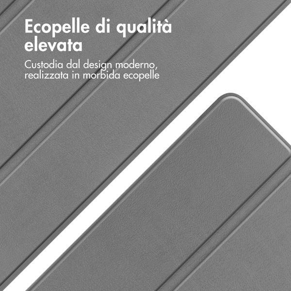 imoshion Coque tablette Trifold Samsung Galaxy Tab S2 9.7 - Gris