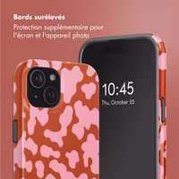 Selencia Coque arrière Vivid avec MagSafe Apple iPhone 15 - Moo’d Blush Pink