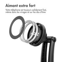 Accezz&#x20;Support&#x20;de&#x20;t&#xE9;l&#xE9;phone&#x20;pour&#x20;voiture&#x20;-&#x20;MagSafe&#x20;-&#x20;Chargeur&#x20;sans&#x20;fil&#x20;-&#x20;Universel&#x20;-&#x20;Tableau&#x20;de&#x20;bord&#x20;et&#x20;pare-brise&#x20;-&#x20;Noir