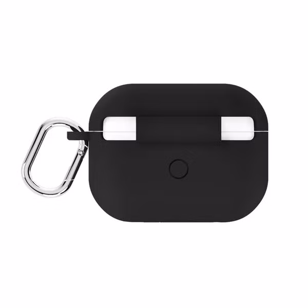 Holdit Coque Solid Silicone Apple AirPods Pro / Pro 2 - Noir
