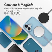 imoshion Coque Color Guard avec MagSafe iPhone 16 - Bleu clair