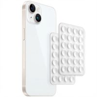Selencia Pack de 2 Supports de téléphone à ventouse - Blanc
