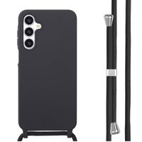 imoshion Coque en silicone avec cordon Samsung Galaxy A16 - Noir