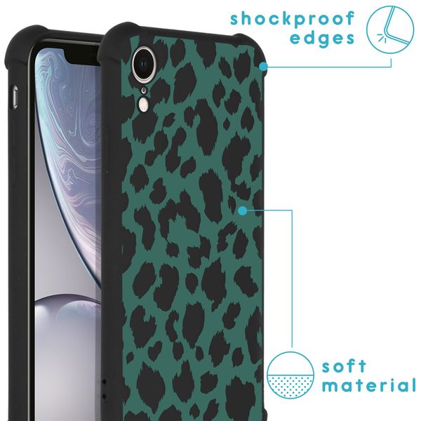 imoshion Coque Design avec cordon iPhone Xr - Panther Illustration