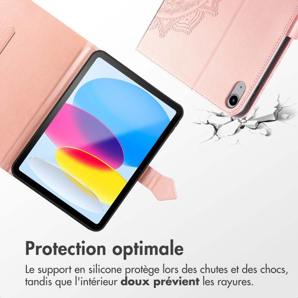 imoshion Coque tablette Apple iPad Air 11 pouces (2025) M3 / (2024) M2 / Air 5 (2022) / Air 4 (2020) - Rose Gold