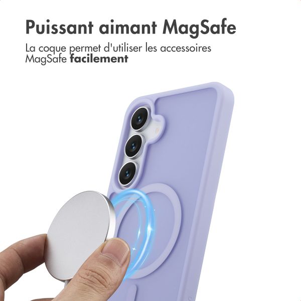 imoshion Coque Color Guard avec MagSafe Samsung Galaxy S25 FE - Lila / Lilac