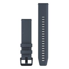 Garmin Bracelet silicone  - Connexion Garmin 20 mm - Granite Blue