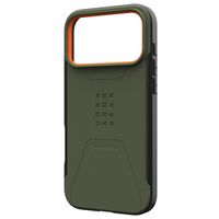 UAG Coque Civilian MagSafe Apple iPhone 17 Pro - Olive Orange