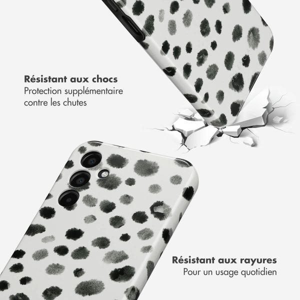 Selencia Coque arrière Vivid Samsung Galaxy A15 (5G/4G) - Trendy Leopard