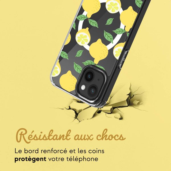 Concevez votre MagSafe Clear Case Apple iPhone 15 - Transparent