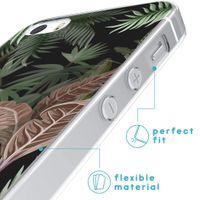 imoshion Coque Design iPhone 5 / 5s / SE - Jungle - Vert / Rose