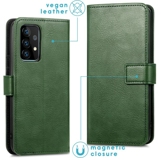 imoshion Étui de télephone portefeuille Samsung Galaxy A52(s) (5G/4G) - Vert