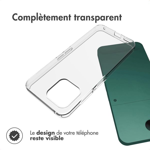 Accezz Coque Clear Fairphone 6 - Transparent
