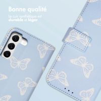imoshion Étui de télephone portefeuille Design Samsung Galaxy S22 - Butterfly