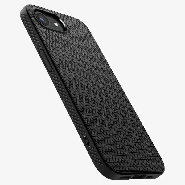 Spigen Coque Liquid Air iPhone 16e - Matte Black