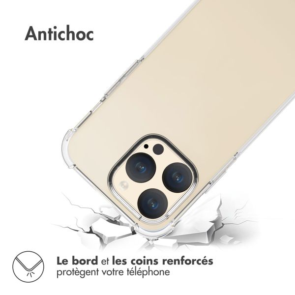 imoshion Coque antichoc iPhone 15 Pro - Transparent