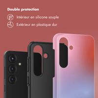 Selencia Coque arrière Vivid Samsung Galaxy S25 - Gradient Soft Blush