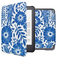 imoshion Design Slim Hard Sleepcover Amazon Kindle (2024) / Amazon Kindle (2022) 11th gen - Flower Tile