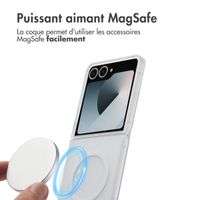 imoshion Coque Color Guard avec MagSafe Samsung Galaxy Z Flip 7 - Blanc