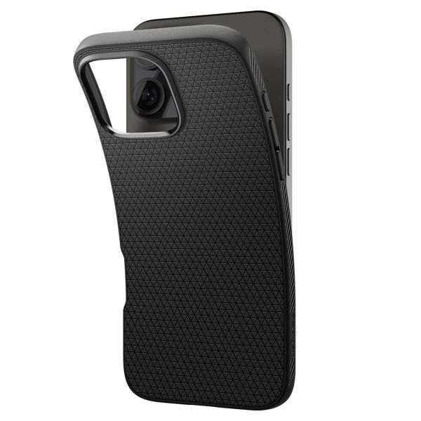 Spigen Coque Liquid Air™ iPhone 16 Pro - Matte Black