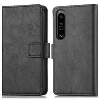 imoshion Étui de téléphone portefeuille Luxe Sony Xperia 1 IV - Noir