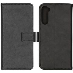 imoshion Étui de télephone portefeuille de luxe OnePlus Nord - Noir