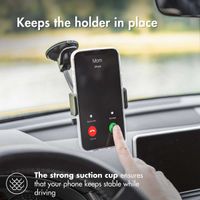 Accezz Support de téléphone voiture iPhone 6s - Universel - Pare-brise - Noir