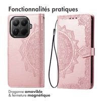 imoshion Etui de télephone Mandala Xiaomi 15T Pro - Rose Doré