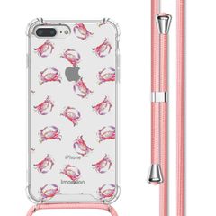 imoshion Coque Design avec cordon Apple iPhone 8 Plus / 7 Plus - Crab Watercolor